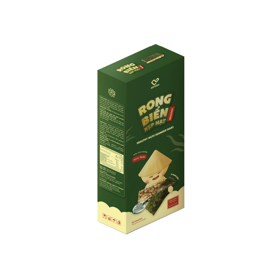 [Hộp] Rong Biển Kẹp Hạt Healthy 130g